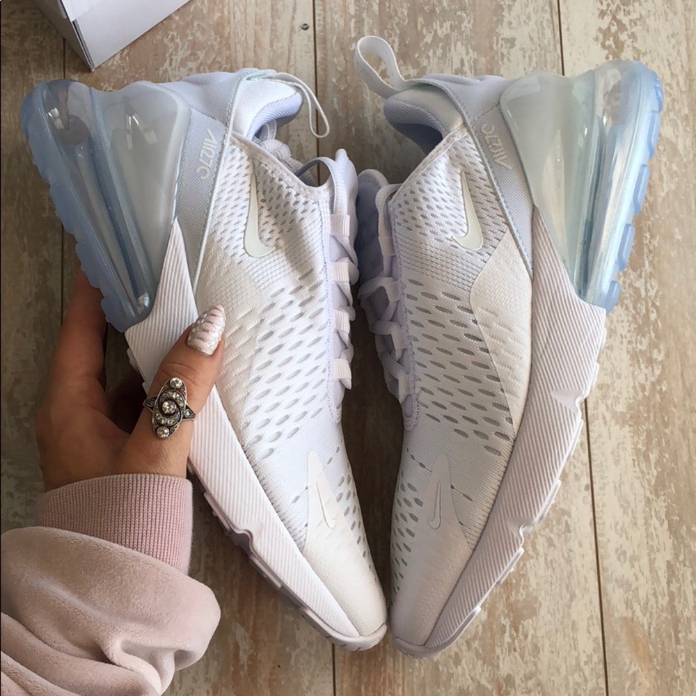 NWT Nike Air Max 270 Triple white - Picture 5 of 7